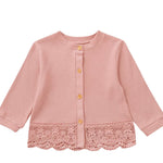 Baby Toddler Girls Cardigan Sweater Dress Cover Up Long Sleeve Knit Bolero Shrug Jacket Spring Embroidery Outwear Tops Pink