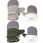 Weradau Fleece Lined Mittens for Baby Boys Girls,Baby Toddler Little Kids Winter Gloves Mittens for Children 6-24 Months