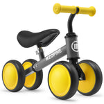 Baby Balance Bike Toddler Bike Kids Toys for 1 Year Old Boys Girls 12-24 Months Toys Kids Balance Bike Best First Birthday Gifts Children Walker Baby Walker 4 Wheels Bicycle (Yellow)
