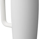 Owala FreeSip Tumbler Insulated Stainless Steel Water Bottle with Built-in Straw and Side Handle, For Travel, Work, School, and Sports, 40oz, BPA Free, Leak Proof, Black Cherry