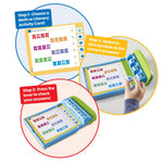 hand2mind ConfiDice Getting Ready for Kindergarten, Elementary Prep, Learning Games for Kindergarten, Toddler Learning, Math and Reading Games, Workbook for Kids (100 Activities)