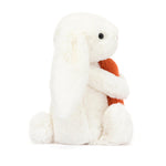Jellycat Bashful Carrot Bunny Stuffed Animal, Small 7 inches - Rabbit & Bunny Plush Toy - Classic Children's Gift