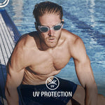 Speedo Unisex-Adult Swim Goggles Hydrospex Classic, Clear