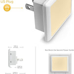 L LOHAS LED Night Lights Plug into Wall, [6-Pack] Plug in Night Light, Dusk-to-Dawn Sensor, 3000K Soft White 0.3W Bright Nightlight Auto-On/Off for Adults Kids Room Bedroom Bathroom Hallway Kitchen