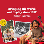 Radio Flyer 4-in-1 Stroll 'N Trike, Ages 1-5, Toddler Tricycle & Stroller, Foam Tires, Push Handle, UV Canopy, Removable Tray & Seatbelt, Amazon Exclusive