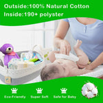 Lzellah Baby Diaper Caddy Organizer - Extra Large Nappy Caddy Rope Nursery Storage Bin - Baby Basket with 8 Pockets, 5 Compartments and 2 Removable Dividers
