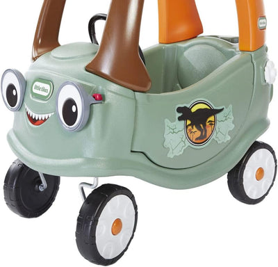 little tikes T-Rex Cozy Coupe by Dinosaur Ride-On Car for Kids, Multicolor Large