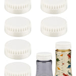 Travel and Storage Bottle Caps Compatible with Grosmimi Sippy Cup, Bottle Lids Replacement, 6 Count
