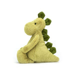 Jellycat Bashful Dino Stuffed Animal, Medium 12 inches | Dinosaur Plush Toy | Classic Children's Gift