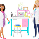 Barbie Science Lab Playset with 2 Dolls, Lab Bench and 10+ Accessories (Amazon Exclusive)