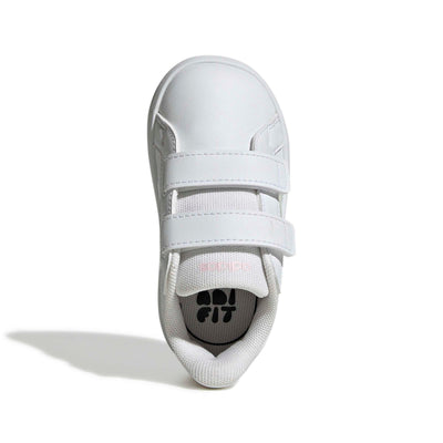 adidas Unisex-Baby Grand Court 3.0 Cf I, White/Iridescent/White, 6