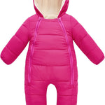 UNIFACO Baby Boys Snowsuit Newborn Baby Girls Winter Coat Toddler Clothes