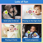 LAFALA Baby Sensory Toys for Toddlers Busy Ball Airplane Car seat Toys Travel Activities Busy Cube Montessori Toys for Toddlers Fidget Toys Old 18 Months