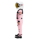 Spooktacular Creations Pink Astronaut Costume with Helmet, Space Suit for Toddler with Movable Visor, Kids Astronaut Halloween Costume for Girls Cosplay, Party Favor Supplies (Small, 5-7 yrs)