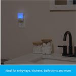 GE Color-Changing LED Night Light, Plug Into Wall, Dusk to Dawn Sensor, Ambient Lighting, for Bedroom, Childrens Room, Nursery, Safety Rated, 1 pack, 34693