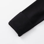 pureborn Baby Boys Girls Bodysuit Halloween Long Sleeve Peter-pan Collar Cotton Romper Spring Fall Bodysuit Black 3-6 Months