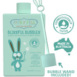 Jack N' Jill Natural Bathtime Blissful Bubbles with Bubble Wand - Bubble Bath for Kids, Dermatologically Tested, Cruelty Free, Kids Bubble Bath Sensitive Skin, Vegan - 300 mL (Pack of 1)