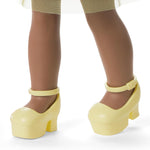 American Girl, AG Sisters Wesley Doll, Brown Eyes, Short Curly Dark-Brown Hair with Pink Highlights, 14.5", Age 4+