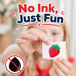 Trunera AI Voice Sticker Printer with 2.4 Inch Display, Standalone Thermal Sticker Maker Machine for Kids Coloring Pages, Inkless Mini Printer for DIY Doodles, Study Notes & Journaling(Red)