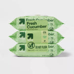 Fresh Cucumber Baby Wipes- up&up™ (Select Count) (216 Count) Maker Explorador