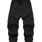 XiaoLongRen Baby Boys Girls Hiking Pants Kids Lightweight Athletic Joggers Toddler Quick Dry Track Sweatpants(L317Black5T)