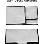 Baby Bottle Washer Cover Sterilizer Cover Dust-Proof Nylon Protective Case for Baby Brezza Bottle Dryers Pro - Sterilizer Dryer - All in One Machine (Silver)