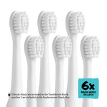 Made by Dentists Kids Electric Toothbrush - Rechargeable Vibrating Toothbrush with Timer, Includes 6 Replacement Heads, Gently Cleans Teeth, Kid & Toddlers Age 2+, Shark