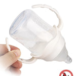 4 Pack Baby Bottle Handles for Evenflo Wide Neck 5oz & 9oz Baby Bottle, Bottle Holder for Newborn