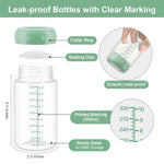 6PCS Breastmilk Storage Bottle for Momcozy Breast Milk Cooler 22oz, Wide-Neck Baby Bottles for Pumping Fit Spectra Flange, Spectra Collection Bottles for Fridge, Breastfeeding Essential, 10 oz