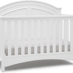 Delta Children Perry 6-in-1 Convertible Crib - Greenguard Gold Certified, Bianca White