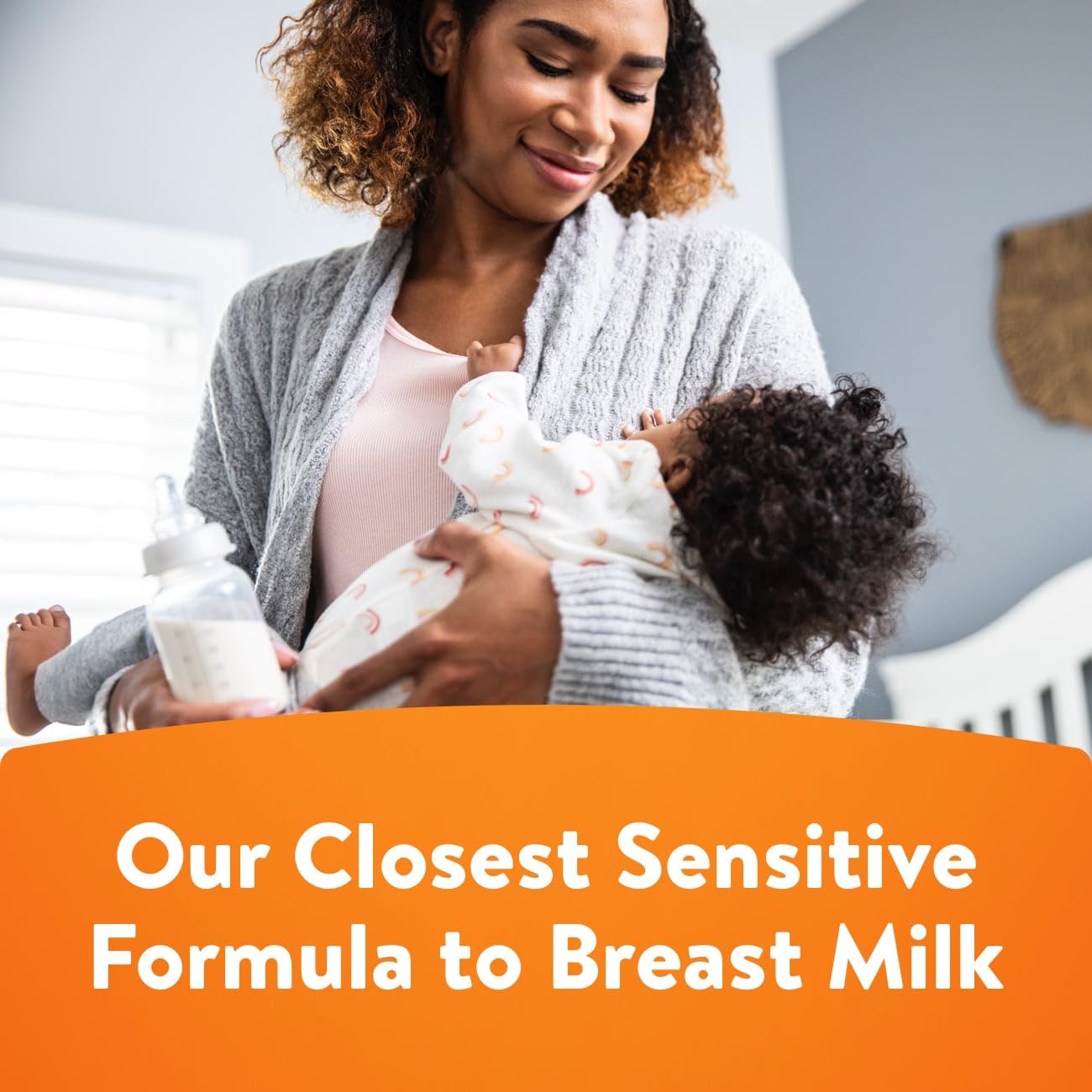 Similac 360 Total Care Sensitive Infant Formula for Fussiness & Gas Due to Lactose Sensitivity, Has 5 HMO Prebiotics, Non-GMO, Baby Formula Powder, 34.9-oz Value Can, Pack of 3