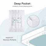 SameBed Mattress Topper Queen,Extra Thick Mattress Pad Cover for Back Pain,Cooling Mattress Protector with 8-21 Inch Deep Pocket,Overfilled Down Alternative Filling