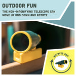 Squirrel Products Pirate Telescope - Swing Set Accessories Replacements & Additions - Active Outdoor Play for Boys & Girls Ages 3 & Older