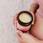 Irene Organics Organic Belly Butter for Pregnancy Stretch Mark Prevention and Treatment Award Winning Anti Stretch Mark Tummy Balm For Pregnancy and Postpartum 8oz - Hydrating Bump Cream