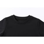 JELYLOVE 6-Pack Unisex Baby Toddler Little Kid T Shirts 100% Cotton Solid Short Sleeve Basic Tees for Boys Girls