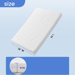 KEAWIS Memory Foam Crib & Toddler Mattress: Dual-Sided Soft Cribs mattresses for Waterproof - 52" x 27.6" x 5" - Breathable - Bamboo Toddler Bed Mattress Fits Baby and Kids