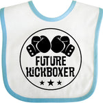 inktastic Kickboxing Future Kickboxer Baby Bib