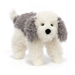 Jellycat Floofie Sheepdog Dog Stuffed Animal, 18.5 inches - Dogs & Puppies Plush Toy - Classic Children's Gift