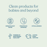 Pipette Baby Shampoo and Body Wash - Vanilla + Ylang Ylang, Tear-Free Bath Time, Hypoallergenic, Moisturizing Plant-Derived Squalane, Non-Toxic, Sulfate Free, 11.8 fl oz