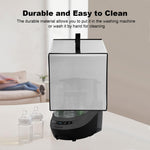 Baby Bottle Washer Cover Sterilizer Cover Dust-Proof Nylon Protective Case for Baby Brezza Bottle Dryers Pro - Sterilizer Dryer - All in One Machine (Silver)