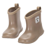 NQTOER Toddler Kids Rain Boots for Boys Girls Easy-on Lightweight Waterproof Rainboots Baby
