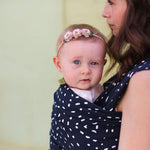 Boba Baby Wrap Carrier – Original Baby Sling Carrier for Newborns (7–35 lbs), Soft, Secure, Hands-Free & Ergonomic, Ideal for Comfortable Bonding, New Parents (Seville)