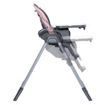 Baby Trend Sit Right 2.0 3-in-1 High Chair, Cozy Pink