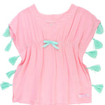 RuffleButts Happy Hula Ruffle Trim Cover-Up - 4T/5