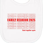 inktastic Family Reunion 2025 Newborn Bib