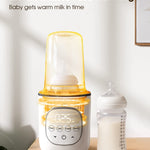 LAREX Bottle Warmer, Fast Baby Bottle Warmer for Breastmilk and Formula, with Timer and Accurate Temp Control, 8 in 1 Baby Milk Warmer BPA Free with Digital Display, Bottle Warmers for All Bottles