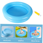 TOYANDONA Inflatable Baby Pool for Boys and Girls Small Round Swimming Pool for Outdoor Fun Easy Setup for Infants and Toddlers