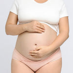 Angelhood 6 Pack Womens Maternity Underwear,Healthy Maternity Pregnancy Panties Postpartum Mother Under Bump Underwear X-Large