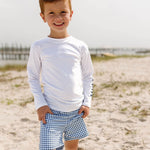 RUGGEDBUTTS® Baby/Toddler Boys White Long Sleeve Rash Guard - 18-24m
