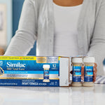 Similac 360 Total Care Infant Formula, Has 5 HMO Prebiotics, Our Closest Prebiotic Blend to Breast Milk, Non-GMO,‡ Baby Formula, Ready to Feed, 2-fl-oz Bottle, Pack of 12